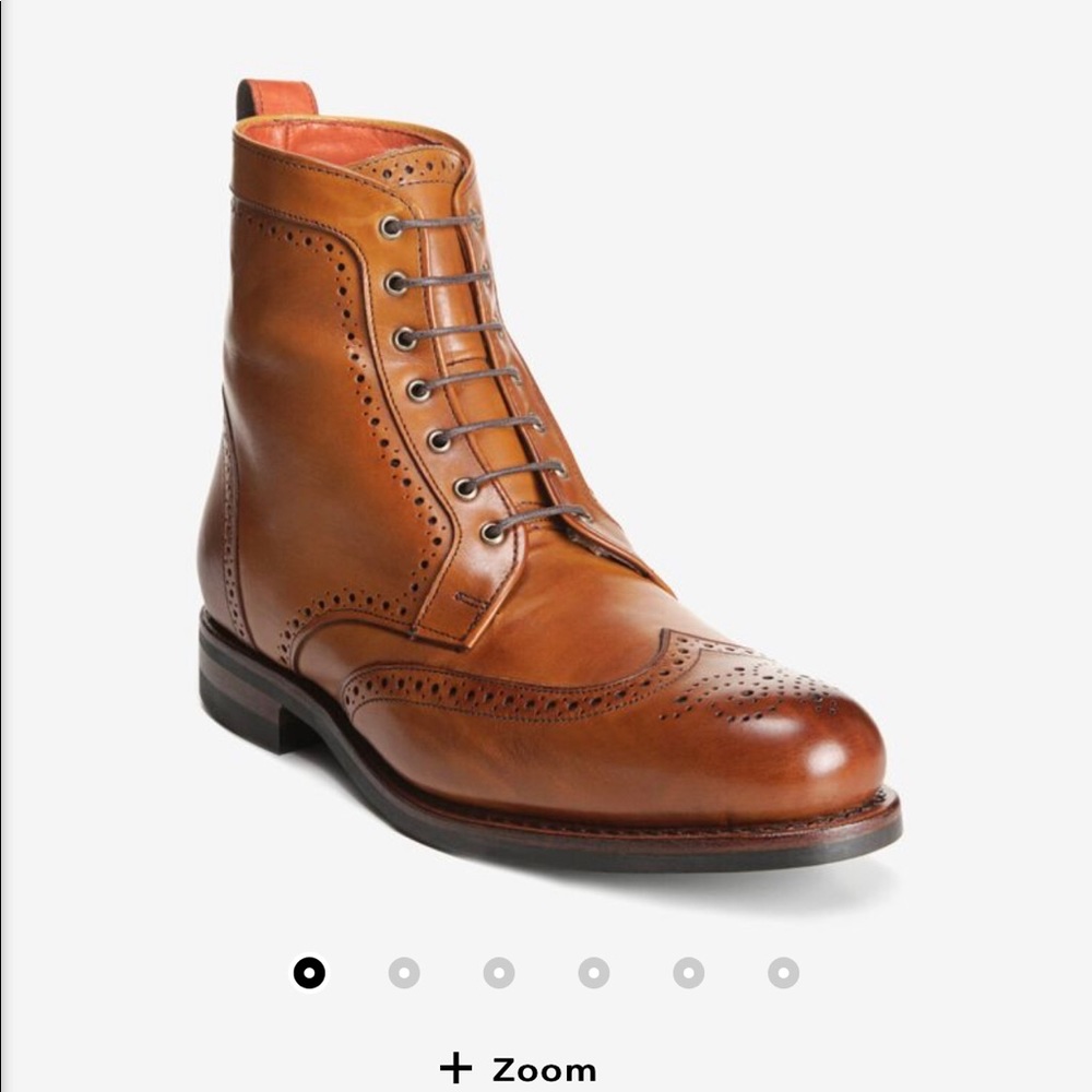Allen Edmonds Dalton wingtip boots